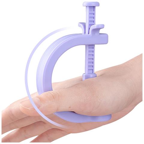 Massaggiatore Manuale Per Digitopressione A 12 Velocità Per Mani, Piedi E Polsi Purple - Foto 4
