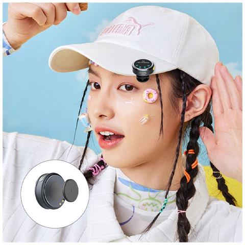 Microfono Lavalier Wireless Con Clip Magnetica, Type-c, Sistema A Doppio Microfono Per Live Streaming - Foto 5