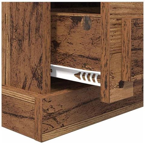 Armadio da Notte con cassetto Legno vecchio 43 x 36 x 60 cm - Foto 9