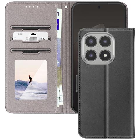 Custodia A Libro Per Xiaomi 15t Effetto Pelle Con Portacarte E Funzione Stand - Foto 5