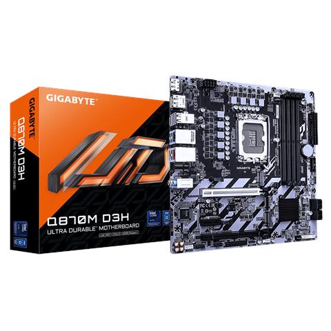 Scheda Madre Q870M D3H Socket Intel LGA 1851 Chipset Q870 Micro-ATX - Foto 1