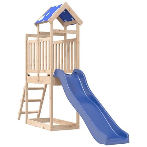 Set da Gioco da Esterno in Legno Massello di Pino - Foto 1