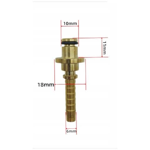 Raccordo Per Tubo Dn6 Compatibile Con Idropulitrice Kärcher Serie K Vecchio Tipo - Montaggio Rapido, Alta Durata, Uso Versatile - Foto 4