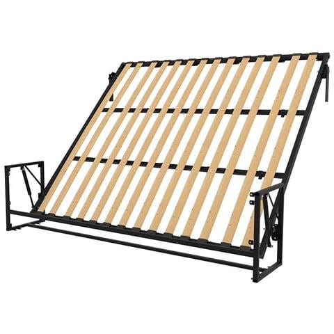 Letto a Scomparsa Morphy Classic - Sistema multifunzionale modulare SizeFlex & TypeFlex, letto a scomparsa salvaspazio ed estensibile con moduli divano (180x200 cm, Orizzontale) - Foto 4