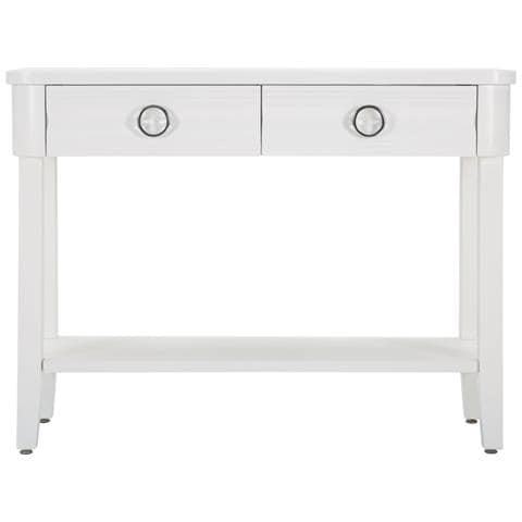 Console Shine Bianca Con Cassetti In Legno E Metallo - Foto 2