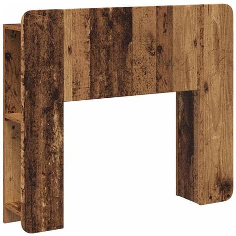 Testata del letto Legno antico Legno ingegnerizzato - Foto 1