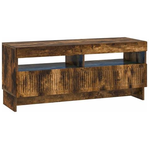 Mobile TV LED Rovere Fumo Legno ingegnerizzato - Foto 1