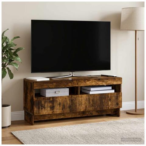 Mobile TV LED Rovere Fumo Legno ingegnerizzato - Foto 2