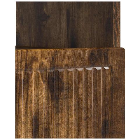Mobile TV LED Rovere Fumo Legno ingegnerizzato - Foto 9