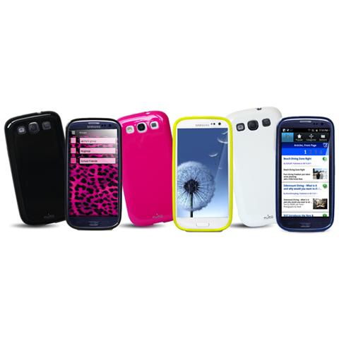 Plasma Cover Galaxy S 3 I9300 Blu Scuro - Foto 2