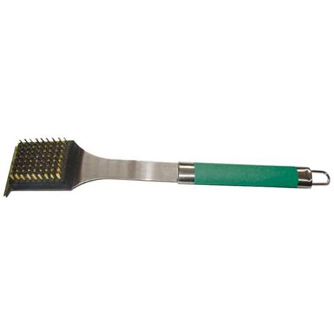 SPAZZOLA per BARBECUE 43 cm in acciaio con manico gommato PAPILLON - Foto 1