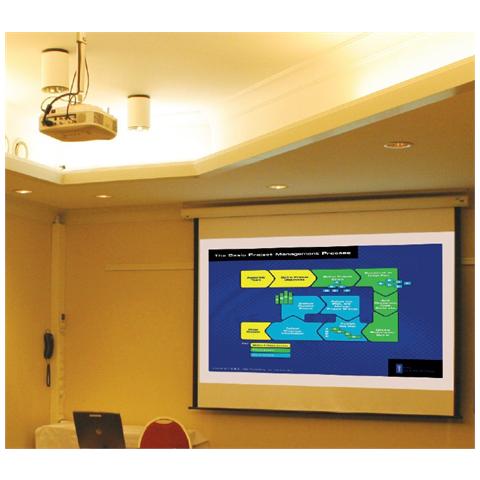 ICA-PM 200WH - Staffa Universale a Soffitto per Proiettori Bianco - Foto 5