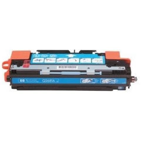 TONER - Q2681a Ciano Per Hp Color Laserjet 3700 6.000 Pagine - Foto 1