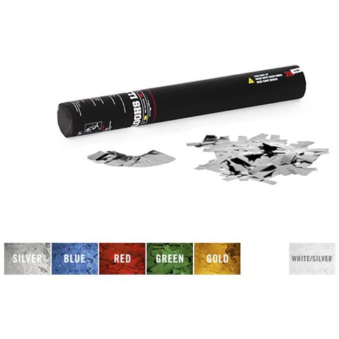 Handheld Confetti Cannon 50cm, Silver - Foto 1