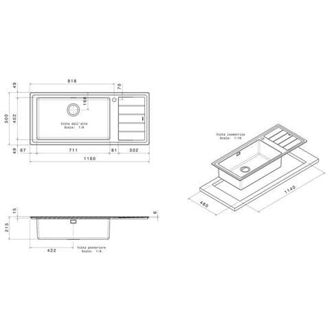 Lnpg1161i Lbc Linear Plus Lavello - Foto 1