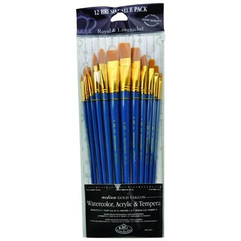 Zip N’primo Set - Medium Oro Taklon 12 Pennelli Set-9313 - Foto 1
