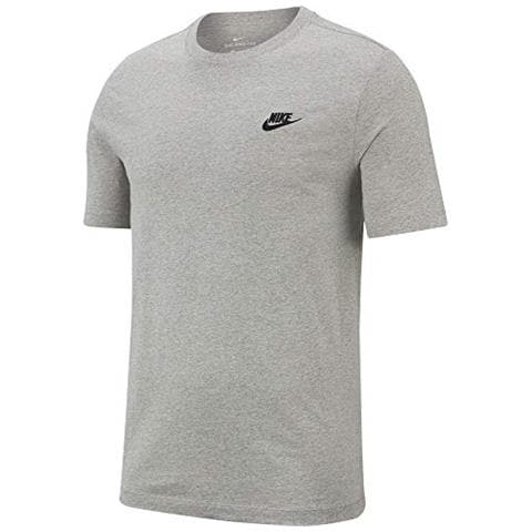 Sportswear Club T, Maglietta Uomo, Grigio (grigio Scuro Heather / Nero), S - Foto 1
