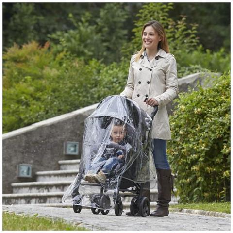 Habillage-pluie Universel Poussette Deluxe - Foto 3