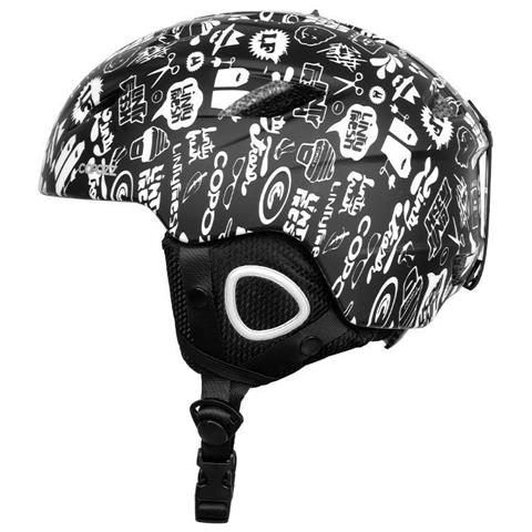 JUSTGREENBOX - Casco Leggero Di Sicurezza Integralmente Modellato Snowboard  Ciclismo Sci Neve L Graffiti - ePRICE