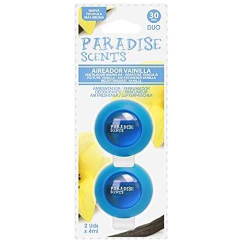Deodorante Per La Macchina Paradise Scents Duo Vaniglia (2 Uds) - Foto 1