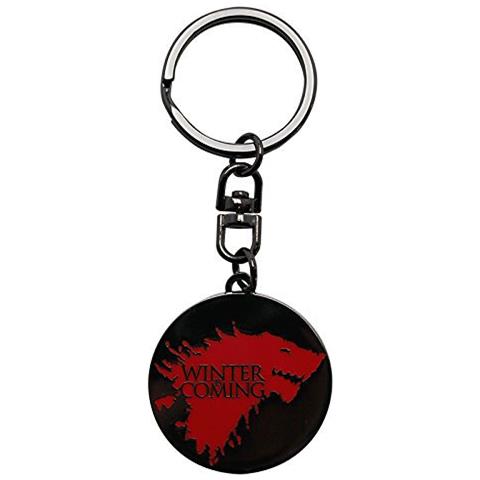 Game Of Thrones Winter is coming Portachiave Metallico - Foto 1