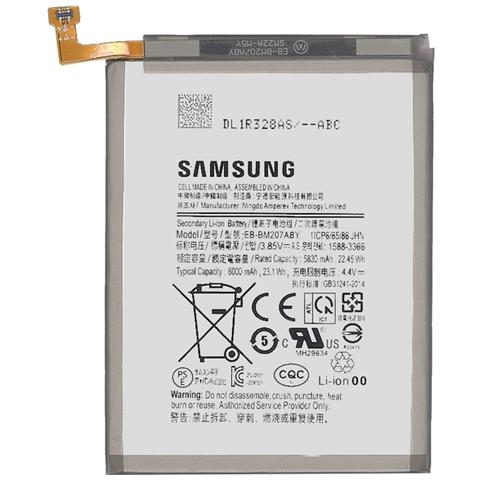 Batteria Litio Integrata Originale Eb-bm207aby Bulk Per Galaxy M30s - M21 - M31 - Foto 1