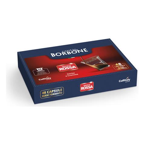 BORBONE CAFFTALY 48PZ ROSSA SACCHETTO 48 CAPSULE COMPATIBILI CAFFITALY - Foto 2