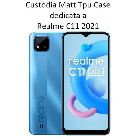 Custodia Tpu Silicone Cover Case Per Realme C11 (2021) - C20 Black - Foto 2