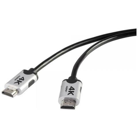 Cavo Di Collegamento Premium Hdmi 4k /ultra-hd 1x Spina Hdmi - 1x Spina Hdmi 2 M Nero Speaka Professi - Foto 1