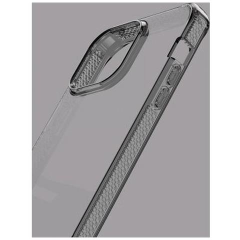 Cover Rinforzata Spectrum Clear Per Iphone 14 Pro, Nero Transparente - Foto 2