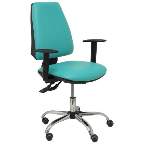 Sedia Da Ufficio B10crrp Verde Turchese - Foto 1