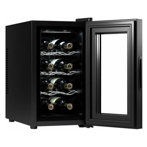 Frigo Cantinetta 02707 Capacità 8 Bottiglie Colore Nero - Foto 4