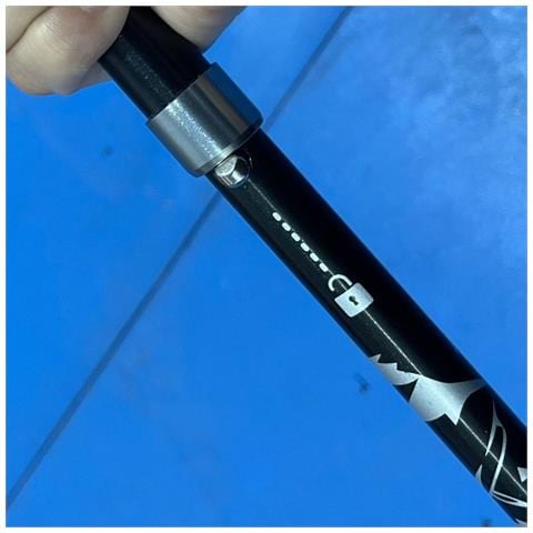 Bastone Da Trekking A 5 Sezioni Con Buon Assorbimento Degli Urti Green - Foto 1