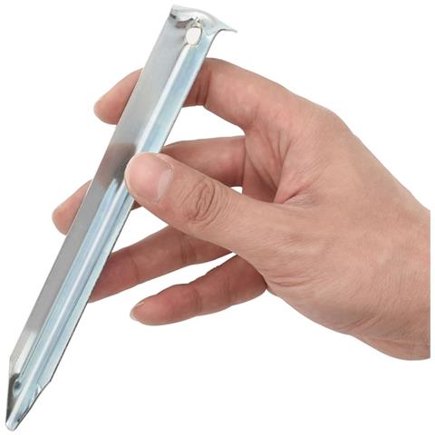 Picchetti Per Tenda 24 Pz 17 Cm Ø20 Mm In Acciaio Zincato - Foto 1