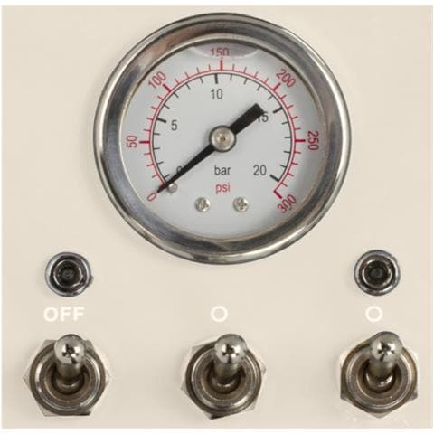 Macchina da Caffè Espresso Semi Automatica Serbatoio 1.5 L Potenza 1350 W Colore Beige - Foto 6