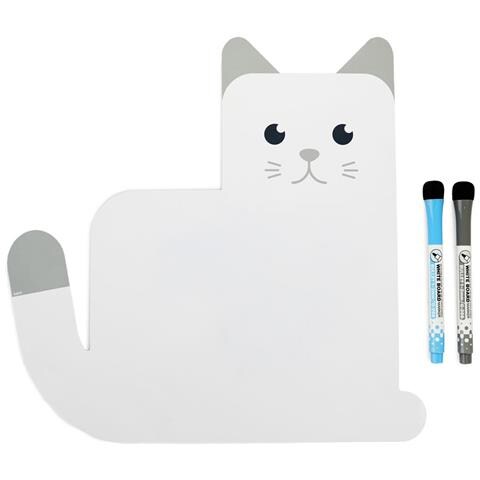 Magnetic Fridgeboard Meow! With 2 Markers - Foto 1