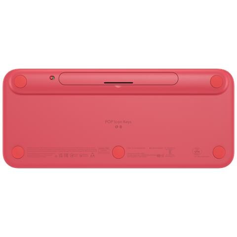 Tastiera Wireless 5099206127548  (Layout US International) Colore Rosa, Bianco - Foto 2