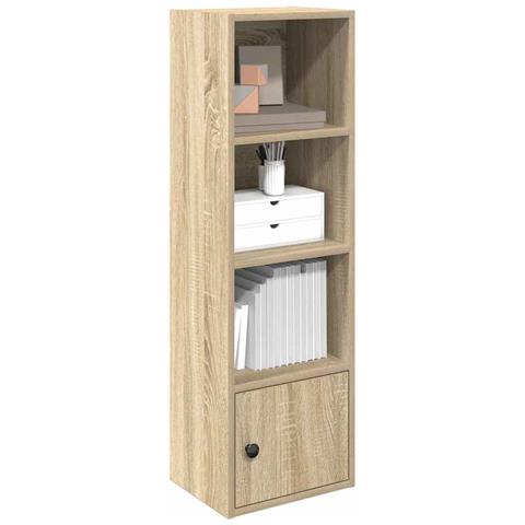 Libreria Rovere Sonoma 31x24x102 Cm In Legno Multistrato - Foto 1