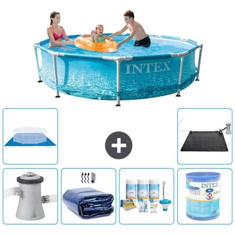 Piscina Fuori Terra - In Giro - 305x76 Cm - Blu - Include Accessori Coordinati A1375 - Foto 1