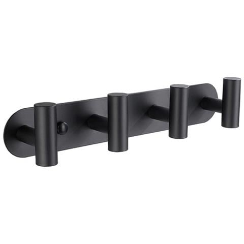 Appendiabiti Da Parete A 4 Ganci Black - Foto 1