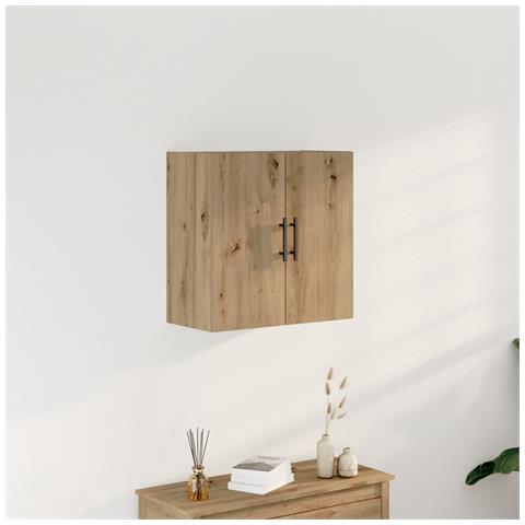 Armadio a muro  Rovere artigianale 60x31,5x60 cm Legno ingegnerizzato - Foto 2