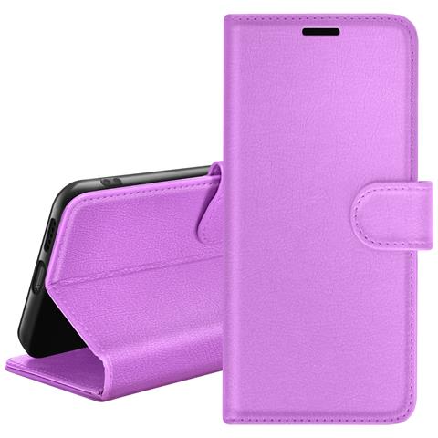 Custodia A Portafoglio Per Samsung A26 Con Supporto E Linguetta Magnetica, Viola - Foto 1