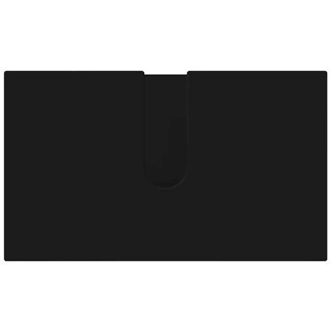 Set di mobili per il bagno con porta 4 pcs Nero 61 x 35 x 64 cm - Foto 9