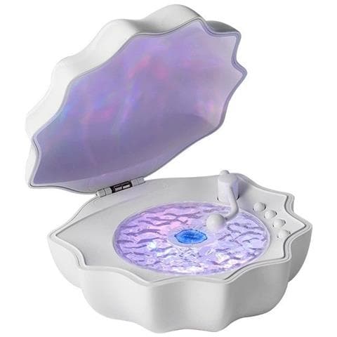Hy-m5 Lampada Proiettore Rgb, Altoparlante Bluetooth, Luce Notturna Led Con Specchio Per Trucco White - Foto 1
