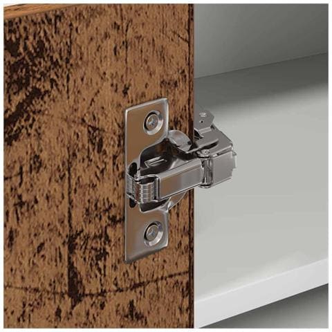 Armadio pensile Riga Legno Antico e Bianco 57 x 57 x 40 cm - Foto 9