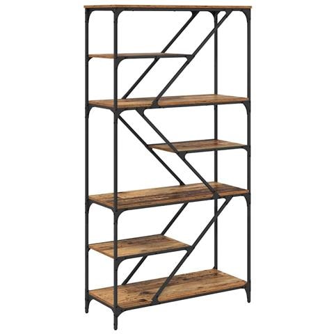 Libreria Legno vecchio 91 x 36 x 176 cm Legno multistrato - Foto 1