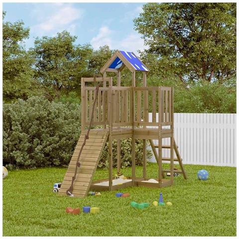 Set da Gioco da Esterno in Legno di Pino Impregnato - Foto 2