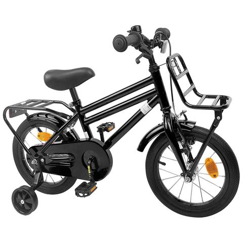 Bicicletta per Bambini 12 Pollici per bambini di 2-4 anni Nero - Foto 2