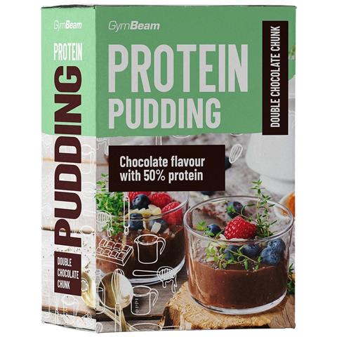 Budino proteico con whey e collagene 500 g Gocce al Doppio Cioccolato - Foto 1