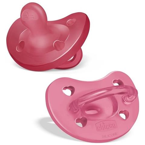 Gommotto Silicone Rosa 16-36 Mesi 2 Pezzi - Foto 1